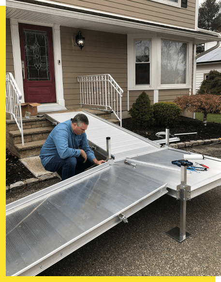 Aluminium Modular Ramp Installation Morristown NJ