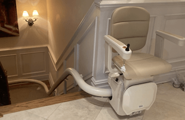 Curved Stair Lift Installation Rockaway Township NJ