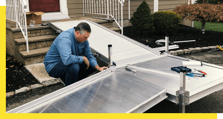 Modular Ramp Installation Morris County